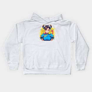 chun li Kids Hoodie